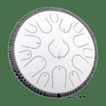 Plieninis liežuvinis būgnas iš anglies plieno, 15 natų, 36 cm – C-dur – 11 spalvų
