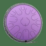 Plieninis liežuvinis būgnas iš anglies plieno, 15 natų, 36 cm – C-dur – 11 spalvų
