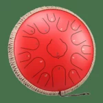 Plieninis liežuvinis būgnas iš anglies plieno, 15 natų, 36 cm – C-dur – 11 spalvų
